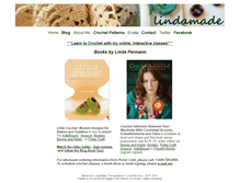 Tablet Screenshot of lindamade.com